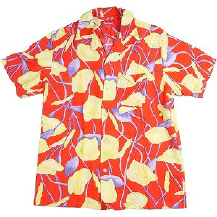 楽天市場】SUPREME シュプリーム 18SS Lily Rayon Shirt Red 半袖 