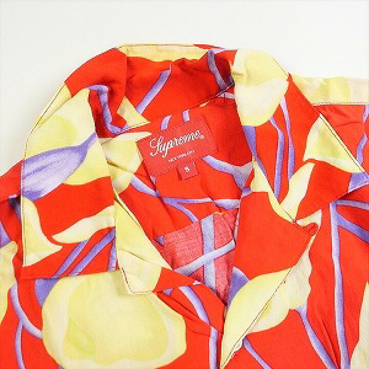 楽天市場】SUPREME シュプリーム 18SS Lily Rayon Shirt Red 半袖 