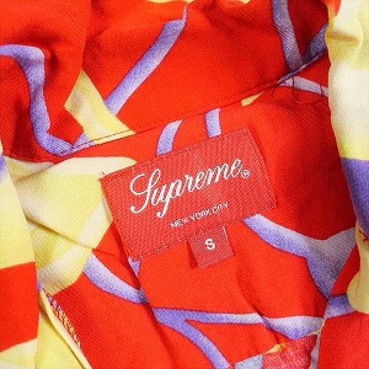 楽天市場】SUPREME シュプリーム 18SS Lily Rayon Shirt Red 半袖 
