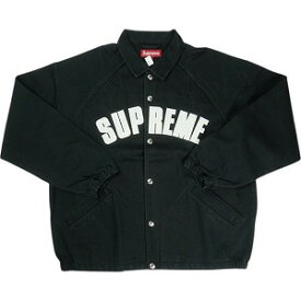 SUPREME シュプリーム 25SS Arc Denim Coaches Jacket Black デニムコーチジャケット 黒 Size 【XL】 【新古品・未使用品】 20821587