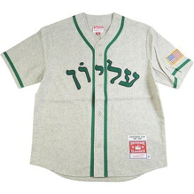 【スーパーセール 6/11 01:59まで】SUPREME シュプリーム ×Mitchell & Ness 23AW Wool Baseball Jersey Grey ベースボール半袖シャツ 灰 Size 【XXL】 【新古品・未使用品】 20779784【SALE】