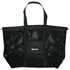 SUPREME シュプリーム 25SS Mesh Tote Bag Black トートバッグ 黒 Size 【フリー】 【新古品・未使用品】 30011043