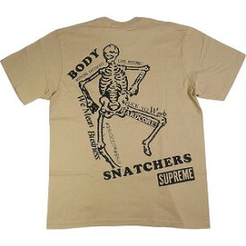 SUPREME シュプリーム 23SS Body Snatchers Tee Khaki Tシャツ ベージュ Size 【L】 【中古品-非常に良い】 20792534