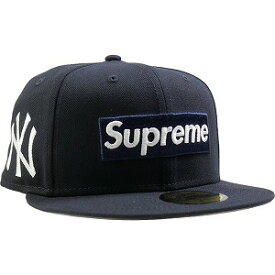 SUPREME シュプリーム 24SS MLB Teams Box Logo New Era Navy - New York ニューエラキャップ 紺 Size 【7　1/2(L)】 【新古品・未使用品】 20796231