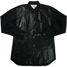 CHROME HEARTS クロム・ハーツ ×COMME des GARCONS CDG CH DTLS ADDED SHIRT BLACK 長袖シャツ 黒 Size 【L】 【新古品・未使用品】 20819507