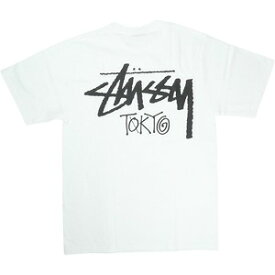 STUSSY ステューシー STOCK TOKYO TEE WHITE 東京限定Tシャツ 白 Size 【S】 【中古品-ほぼ新品】 20823937