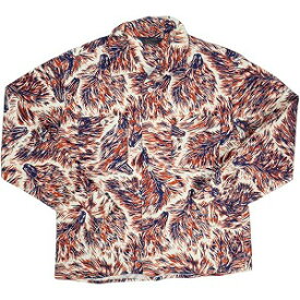 TENDERLOIN テンダーロイン T-PRINT FLANNEL SHT WOLF 長袖シャツ 赤 Size 【S】 【中古品-良い】 20835541