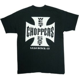 VINTAGE ヴィンテージ West Coast Choppers ウェストコーストチョッパーズ Iron Cross Tee Tシャツ 黒 Size 【L】 【中古品-良い】 20823189