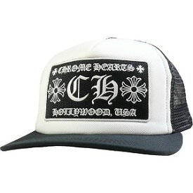 CHROME HEARTS クロム・ハーツ CH TRUCKER CAP WHITE/BLACK CHロゴメッシュキャップ 白黒 Size 【フリー】 【新古品・未使用品】 20823766