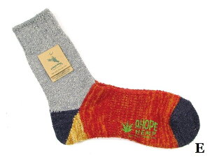 �yMEN'S & WOMEN'S�zA HOPE HEMP �A�z�[�v�w���v HSX-259 �^���E�[�������Ɛ؂�ւ� SOCKS ?�R�ۍ�p������ė������~�g�������\�V�R�@�ۖ��f�� �~�d�l�̃E�[���� �C���������w���v�C�� �\�b�N�X