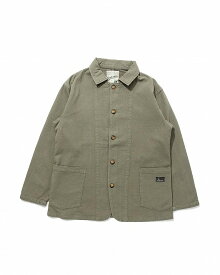 【送料無料】【MEN'S】GOHEMP ゴーヘンプ SIMPLE BLAZER シンプルブレザーヘンプコットン生地を2枚重ねしステッチワークで刺し子風に仕上げたオリジナル生地 2枚重ねで洗いを繰り返すことでより風合いが高まる特徴一枚持っておくと便利な一枚仕立てのシンプルなジャケット