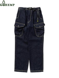 �y���������z�yMEN'S&WOMEN'S�zGOHEMP �S�[�w���v CLIMATE PANTS �N���C���C�g�p���c �D�ꂽ���G��Ƌz�������������̃w���v����������Ԃ̃w���v�R�b�g��11.5oz�f�j�����g�p���΂߂ɕt�����J�[�S