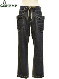�y���������z�yWOMEN'S�zGOHEMP �i�S�[�w���v�jVENDOR ANKLE CUT PANTS (ONE WASH)�x���_�[�A���N���J�b�g�p���c�@���悢������12oz�̒�ԃf�j�����nHEMP COTTON DENIM���g�p�����f�j���p���c