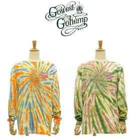 【送料無料】【MEN'S】GOWEST GRATEFUL DAY L/SL T-SHIRTS (ROSE TIE DYE)ゴーウェスト グレイトフルデイ ロングスリーブTシャツ ローズタイダイ 長袖 ロンT