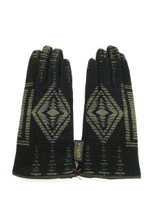 �y���������z�yWOMEN'S�zPENDLETON WOOL WOMENS GLOVE �y���h���g������E�[���n�t�@�u���b�N�̎��