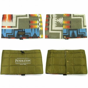 �y���������zPENDLETON × TAION REVERSIBLE NECK WARMER �y���h���g�����o�[�V�u���l�b�N�E�H�[�}�[ �_�E���̓��������ʎg����g�����A�C�e�� ���A���t�F�U�[�_�E���l�b�N�E�H�[�}�[ �^�C�I���R���{