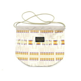 【送料無料】PENDLETON DRAW POUCH ペンドルトンドローポーチ ペンドルトンからハーディング柄をプリントのしたドローポーチ PENDLETON 2023 SPRING & SUMMER COLLECTION NEW ARRIVALS 春夏 ショルダーポーチ
