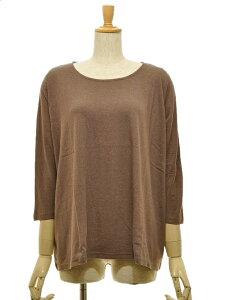 �yWOMEN'S�zA HOPE HEMP BAMBOO 3/4 DOLMAN SLEEVE BOX TEE �A�z�[�v�w���v����h���}���X���[�uT�A�w���v�ƃo���u�[�V���̋C�����ǂ��w���v���n 2024 SPRING & SUMMER! 2024 NEW COLOR��SOIL!
