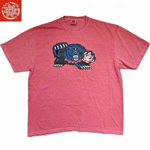 �y���������z�yMEN'S�zTOKYOHEMPCONNECTION��THC�i�g�[�L���[�w���v�R�l�N�V�����jANGRY BEAR S/SL TEE �A���K�[�x�A�[�V���[�g�X���[�uT �{��̌FT�V���c�I�Í������A�F�̏o�v�œ��{����킹�Ă���F