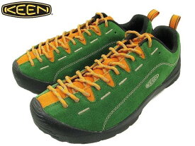【送料無料】【MEN'S】KEEN キーン JASPER (ジャスパー) FOREST ELF/ORANGE PEPPER 発売から15周年を迎える定番アウトドアスニーカー クライミングシューズをモチーフにしたデザインにコンフォートシューズの履き心地をハイブリッド アディショナルシューレース付き 秋冬靴