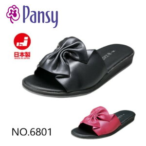 【パンジー】パンジー6801pansy サンダル レディース おしゃれ 贈り物 人気 ヒール クッション 軽量 日本製
