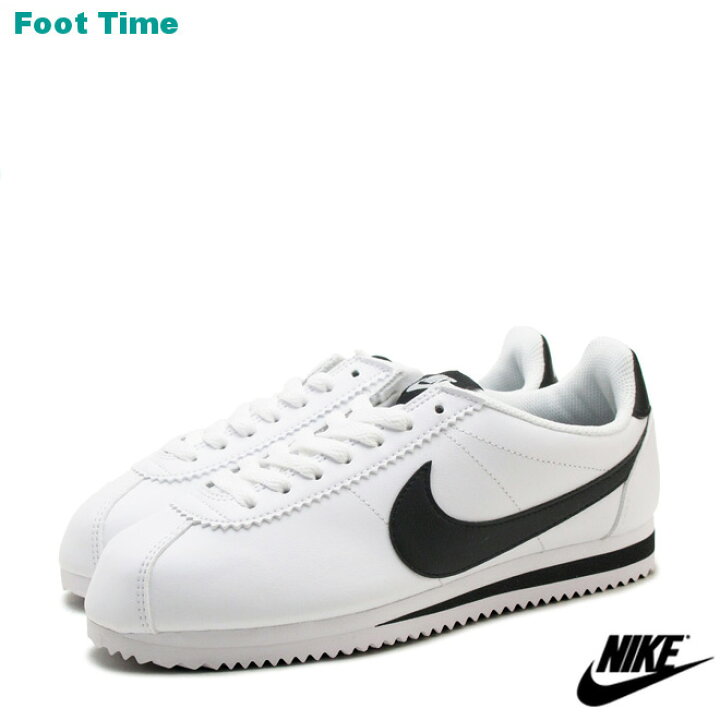 楽天市場 ナイキ ウィメンズ クラッシック コルテッツ レザー Nike Wmns Classic Cortez Leather ホワイト ブラック ホワイト White Black White 101 レディース スニーカー Foot Time 楽天市場 ナイキ ウィメンズ クラッシック コルテッツ レザー Nike Wmns Classic Cortez Leather ホワイト ブラック ホワイト White Black White 101 レディース スニーカー Foot Time