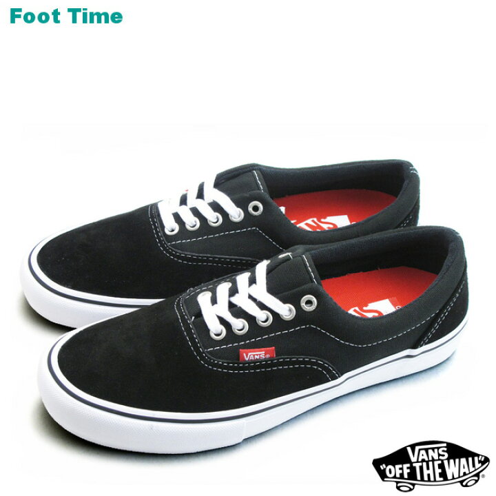 楽天市場】バンズ エラプロ VANS ERA PRO ブラック/ホワイト/ガム 