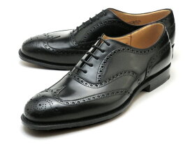 チャーチ チェットウィンド カーフ 靴 ブラック ウィングチップ カーフ メンズ Church's Chetwynd Carf Black MADE IN ENGLAND