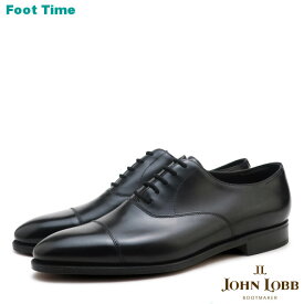 ジョンロブ シティ2 シングルレザー ブラック JOHN LOBB CITY2 SINGLE LEATHER BLACK キャップトゥ オックスフォード シューズ イギリス製 CAP TOE OXFORD SHOES MADE IN ENGLAND メンズ ビジネス ドレス シューズ