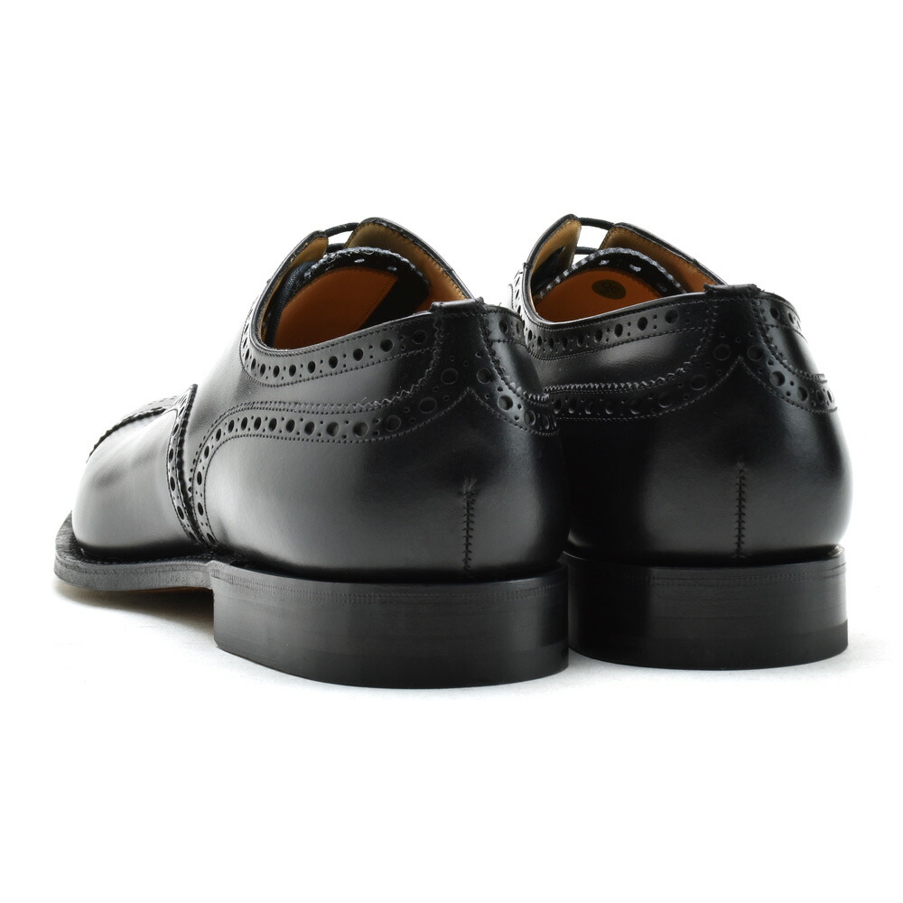 楽天市場】チャーチ ディプロマット 173 靴 ブラック セミブローグ