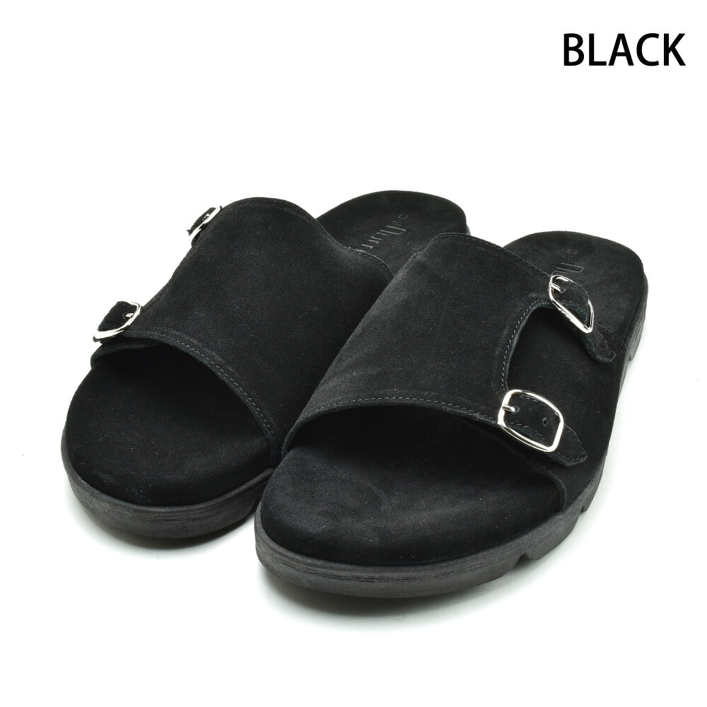 アウトナンバー レザーサンダル    OUTNUMBER LEATHER SANDAL    ブラック トープ カーキ   BLACK TAUPE KHAKI   ON-80004   靴メンズ靴 サンダル