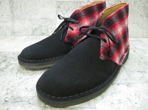 N[NX fU[gu[c CLARKS DESERT BOOT 20356342 RED COMBI SUEDE bh Rr XEF[h
