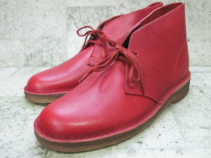 N[NX fU[gu[c CLARKS DESERT BOOT 20356343 RED INTEREST bh C^Xg