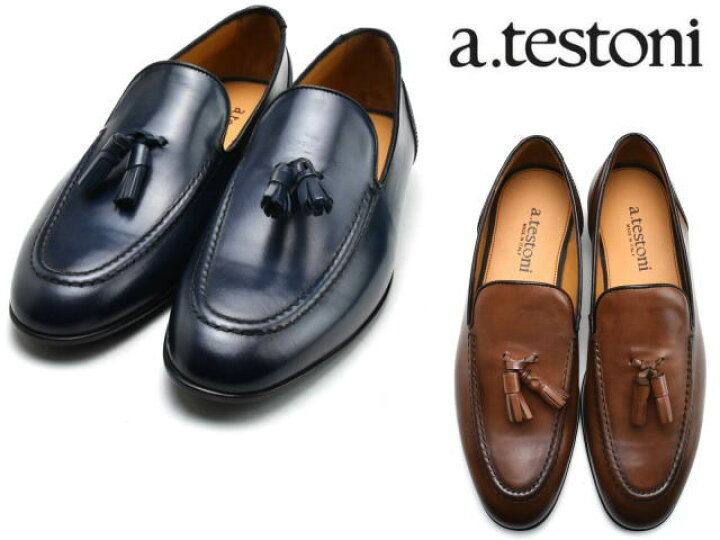 楽天市場】ア テストーニ タッセルローファー a.testoni TASSEL LOAFER 