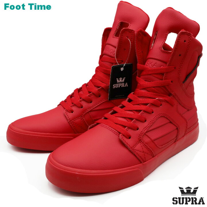 楽天市場 Supra Skytop Japan Limited スープラ スカイトップ 2 日本限定 靴 メンズ靴 スニーカー スケート Red レッド 600 Foot Time