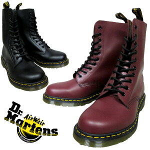 ドクターマーチン 10ホールブーツ 2カラー Dr.MARTENS 1490 10EYE BOOT 2color BLACK/CHERRYRED 11857001/11857600 メンズ ブーツ