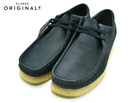 クラークス ワラビー ロー CLARKS WALLABEE UK規格 26147299 インク ヌバック INK