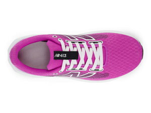�j���[�o�����X �X�j�[�J�[ ���f�B�[�X W413 new balance �����j���O �}���\�� �E�H�[�L���O �z���C�g �u���b�N �p�[�v�� �O���[ �I�����W NB �C �V��