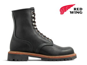 yzbhEBO RED WING K[u[c 4501 BLACK OIL SLICK 8-INCH LOGGER ubN ICXbN K[ Y u[c