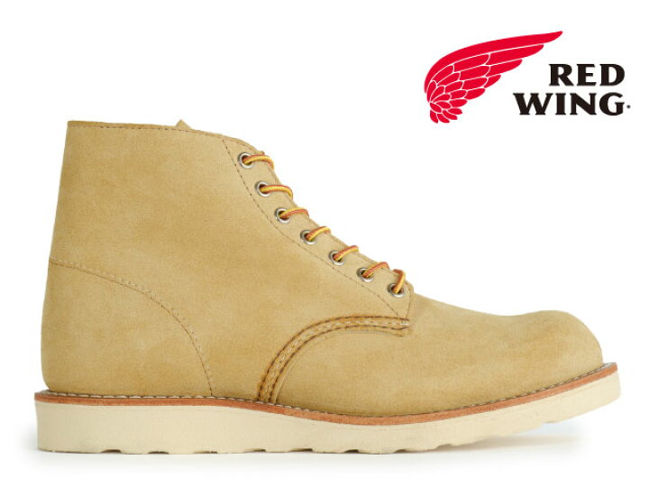 楽天市場】【交換送料無料】 レッドウィング RED WING クラシックワークラウンドトゥ RW 8167 CLASSIC WORK 6  ROUND-TOE HAWTHORNE ABILENE LEATHER ホーソーンアビレーン レザー メンズ ブーツ : Foot Time 26cm 8D RED WING 8167 スエード 羽刻印 本革 USA製