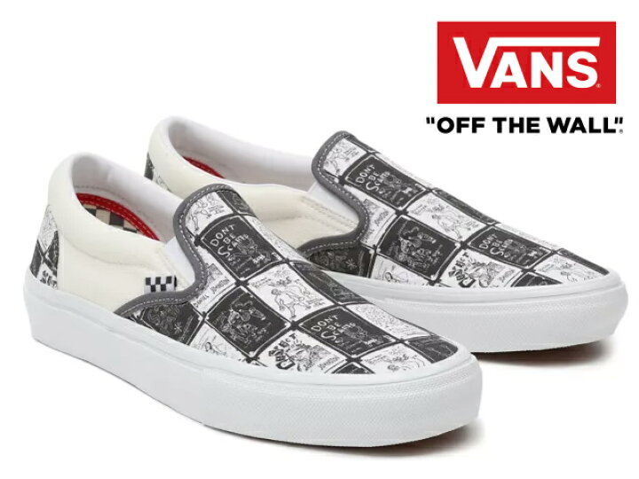 VANS daniel johnston 怠け スリッポン 26.5cm