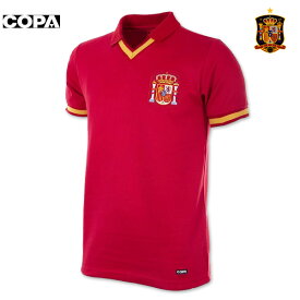 スペイン代表 1988 レトロTシャツ ユニフォーム柄 半袖 copa コパ アパレル 正規品