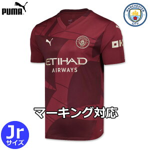 【マルムシュ 7番対応】【数量限定】プーマ マンチェスターシティ ユニフォーム サード 24/25 2024 2025 半袖 ジュニア PUMA 正規品