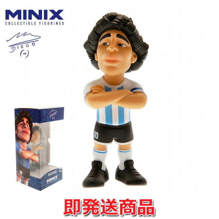 楽天市場】サッカー フィギュア マラドーナ フィギュア MINIX 