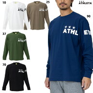 アスレタ ロングスリーブシャツ 大人用 サッカー フットサル 長袖Tシャツ ATHLETA 03419
