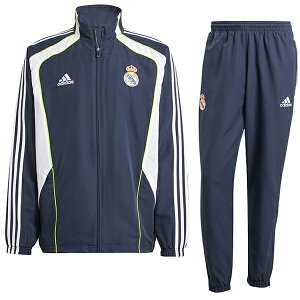 アディダス 24-25 レアル・マドリード URBAN PURIST トラックトップ&パンツ 大人用 サッカー トレーニングウェア上下セット adidas KUJ40-JF2575/KUJ57-JF2592