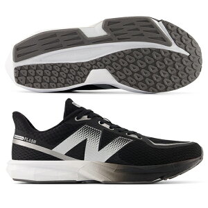 �j���[�o�����X DYNASOFT FLASH V7 ��l�p �����j���O�V���[�Y NewBalance MFLSH4BW-D-BLACK/WHITE