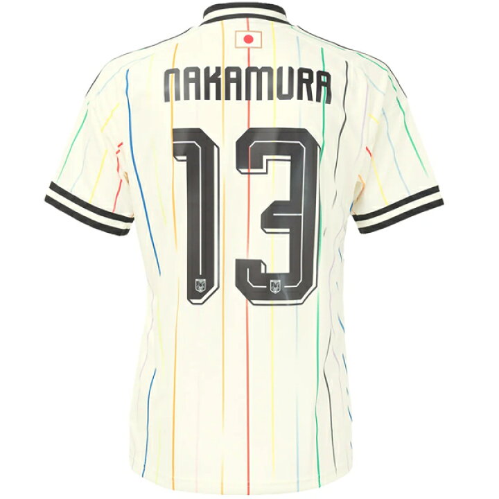楽天市場】#13 中村敬斗 アディダス サッカー日本代表 2026 アウェイ 
