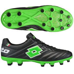 ���b�g STADIO JP ��l�p �T�b�J�[�X�p�C�N LOTTO LO-STADIO-1-BLACK/GREEN