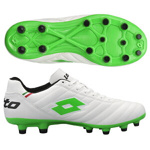 ���b�g STADIO JP 4E ��l�p �T�b�J�[�X�p�C�N LOTTO LO-STADIO-2-WHITE/GREEN